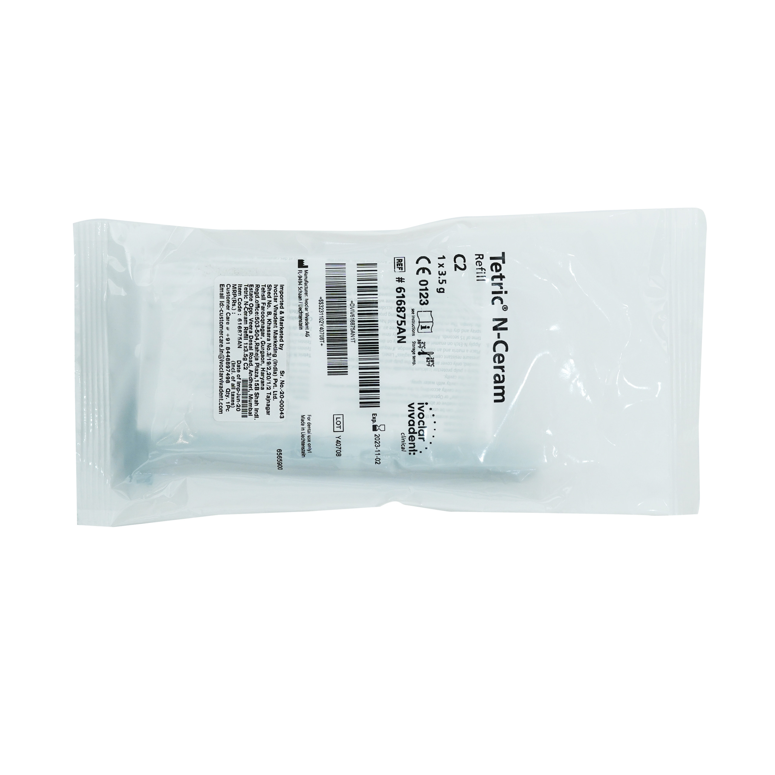 Ivoclar Tetric N-Ceram Refill 1x3.5g C2